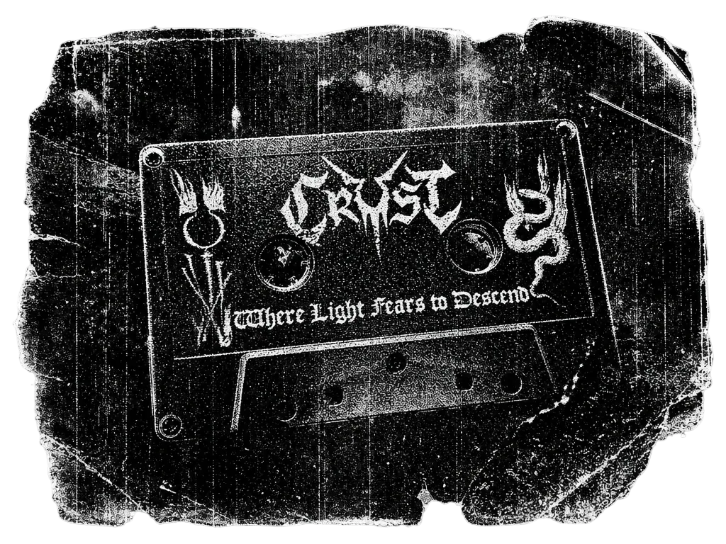 Crust Released Album «Where Light Fears to Descend» on Cassette